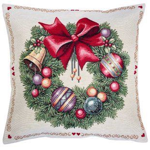Single-sided tapestry cushion cover KISS010
