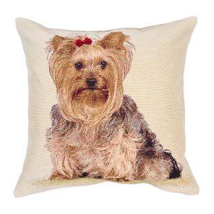Наволочка гобеленовая односторонняя YORKIE-NV Limaso YORKIE-NV фото