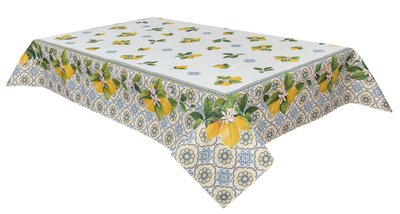 Tapestry tablecloth LIMA009, 137х137, Square, Casual, Without lurex, 75% polyester, 22% cotton, 3% acrylic