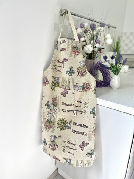 Tapestry kitchen apron FRG21, 60х85, 85, 60, Everyday, Without lurex, 75% polyester, 22% cotton, 3% acrylic, Tapestry