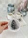 Tapestry placemat with lace ZERMAT, &Oslash;10, 10, 10, Round, New Year's, Silver lurex, 75% polyester, 22% cotton, 3% acrylic, Tapestry